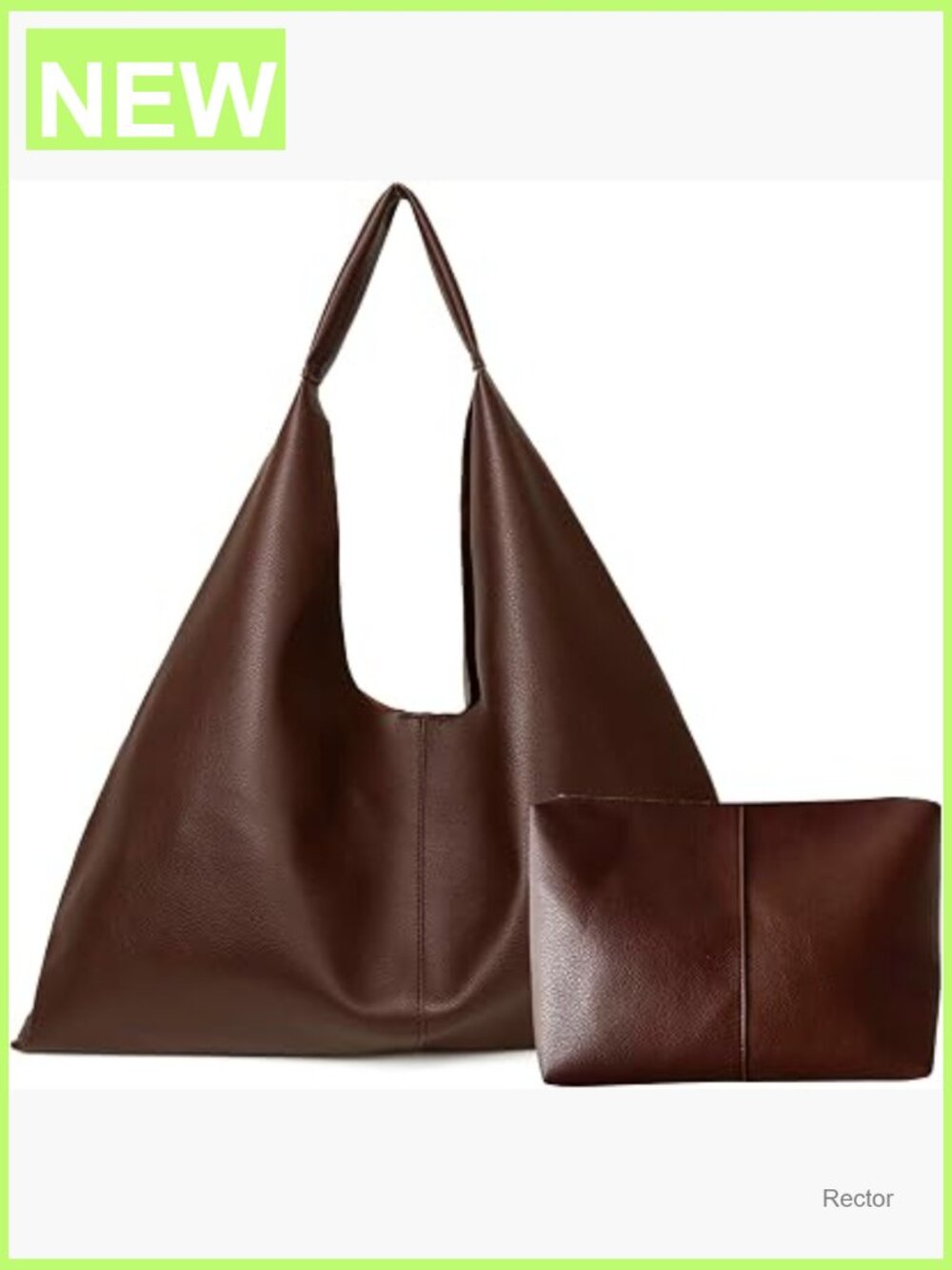 Large Vegan Leather Tote Hobo Bag for Women Work Travel Oversized Handbag